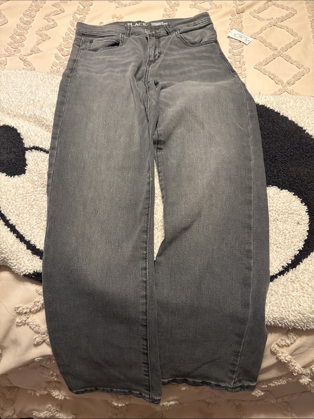 The Children's Place Gray Straight-Leg Jeans for Girls